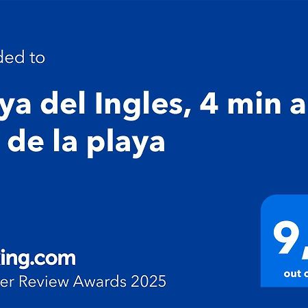 Playa Del Ingles, 4 Min A Pie De La Playa Apartment Маспаломас Екстериор снимка